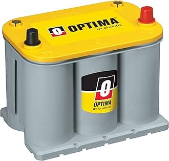 OPTIMA® Batteries High Performance D35 YELLOWTOP® Dual Purpose Sealed AGM Car, Truck and SUV Battery, 620 CCA, Maintenance Free, Versatile Mounting