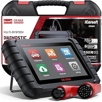 CR MAX 2025 Bidirectional Scan Tool All System 49+ Services and 47+ Special Functions Full Active Test OBD2 Scanner Diagnostic Tool Car Code Reader CAN FD with 38 Pin for Benz 20 Pin for BMW