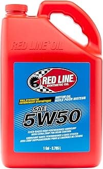 Red Line 11605 SAE 5W50 Fully Synthetic Motor Oil - 1 Gallon