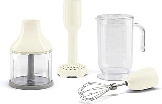 HBAC01CR Accessory Set for HBF01 50's Retro Style Hand Blender, Cream