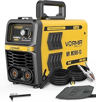 VORMIR VR M200-13 Inverter ARC Welding Machine (IGBT) 200A | Built-in Hot Start, Anti-Stick, Arc Force | Supports 1.6–3.2mm Electrodes | 220V