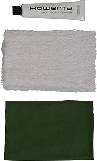 ZD100 Non-Toxic Stainless Steel Soleplate Cleaner Kit for Steam Irons by Rowenta