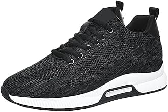 Height Boosting Shoes for Men Height Boosting Shoes Height Increasing Shoes Men's Invisible Height Increasing Elevator Shoes - Ultra Light-Weight Lace-up Sporty Walker - 2.8 Inches Taller