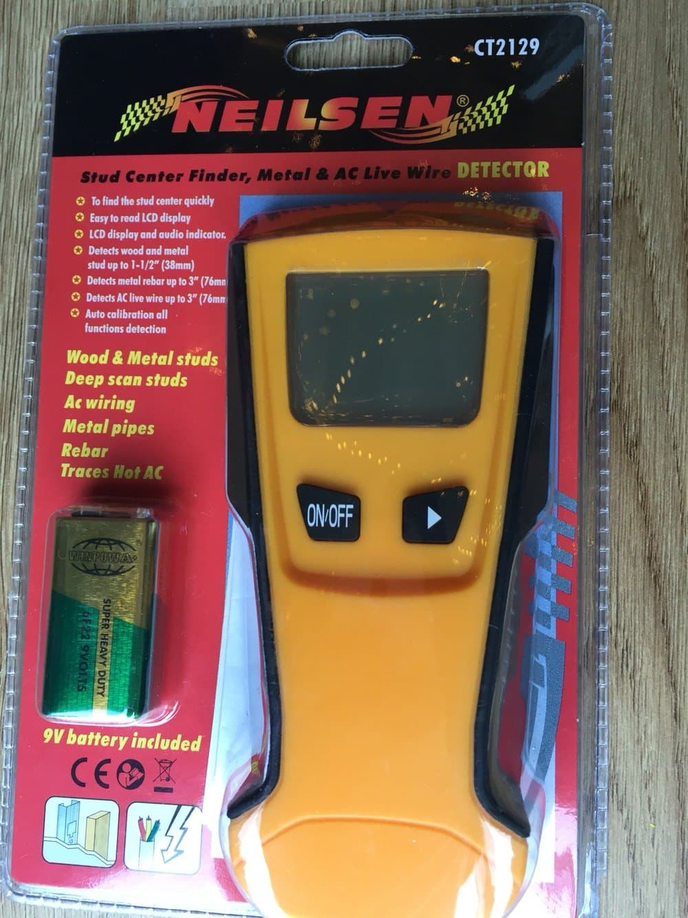 Cable - Pipe And Stud Detector 3-In-1