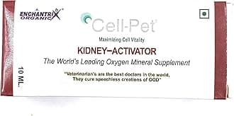 Cell pet Kidney activator 10 ml for Dogs cat Birds Horse