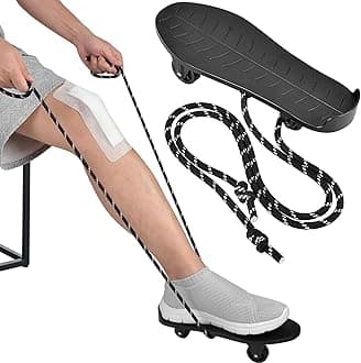 knee Glider for Knee Replacement Recovery Aids and Therapy Exercises to Strengthen ACL, PCL, MCL Surgery Before and After