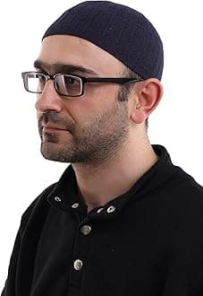 ihvan online Turkish Muslim Winter Kufi Hats for Men, Taqiya, Takke, Peci, Islamic Caps, Islamic Gifts, Standart
