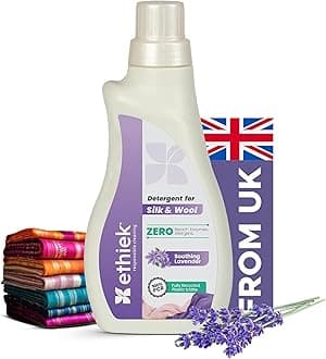 Liquid Detergent for Silk, Woolen, & Delicate Clothes, Gentle Zero Enzyme Formula, Natural & Organic Detergent liquid for Top load, Front load Washing Machine & Hand Wash - 500ml