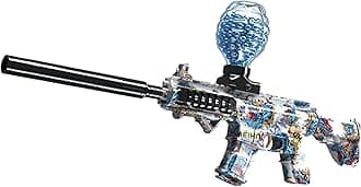 Camin Gel Blaster Gun | Automatic Ball Shooter | Safe & Non-Toxic | Fun Outdoor Toy for Adults | Electric Operated | Ideal Birthday & Return Gift (M16A2, 10K Gel Balls)
