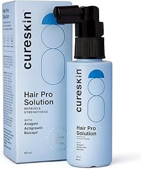Cureskin Hair Growth Serum Rosemary Hair Spray | Rosemary Oil for Hair | Anti Hair Fall Serum for Men & Women | Strengthen Roots, Nourish Scalp, 60 ml (Pack of 1)