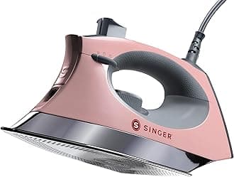 SINGER Pink SteamCraft OnPoint Tip, 300ml Tank Capacity, & 1700 Watts Iron