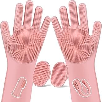 6PCS Pet Grooming Kit(Light Pink)