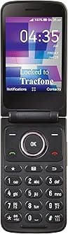 Tracfone, TCL FLIP 3, 16GB, Flip Phone, Stone Gray, 5MP Video Capable Camera, Locked [Sim Card Included - Separate Purchase Not Necessary]