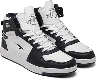 ASIAN Carnival-13 Men's High Top Casual Chunky Fashion Sneakers,Dancing Shoes | Basketball Shoes with Rubber Outsole for Boys