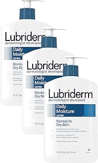 Daily Moisture Hydrating Body and Hand Lotion with Vitamin B5, Non-Greasy, 16 fl Oz, Package may vary (Pack of 3)