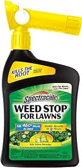 Weed Stop For Lawns Concentrate 32 Ounces, Ready To Spray, Kills All Types Of Listed Broadleaf Weeds