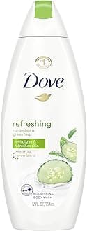 Dove Go Fresh Cool Moisture Body Wash with Cucumber and Green Tea Scent For Unisex 12 oz