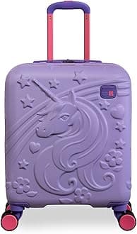 it luggage-Mystical-Lavender-Unicorn-Underseater-18 inches-Kids Luggage- Hard case- Travel Bag-Bio degradable-8 Wheel Trolley Bag