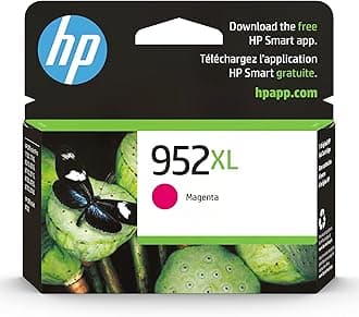 HP 952XL Magenta High-yield Ink Cartridge | Works with HP OfficeJet 8702, HP OfficeJet Pro 7720, 7740, 8210, 8710, 8720, 8730, 8740 Series | Eligible for Instant Ink | L0S64AN