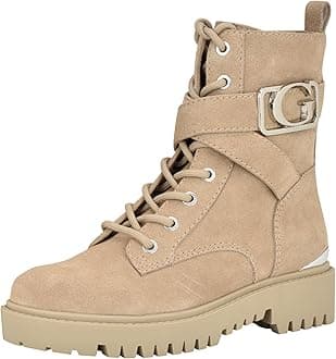 GUESS Women's Orana/Stivaletto (Bootie)/LeatCombat Boot