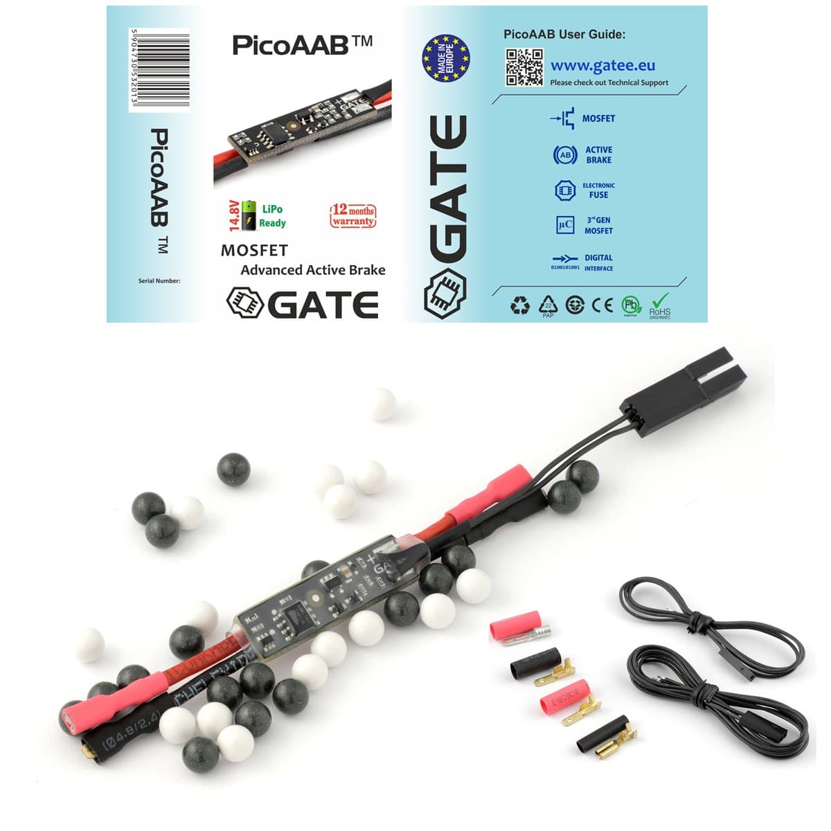 Gate PicoAAB micro 3rd gen Active Break MOSFET