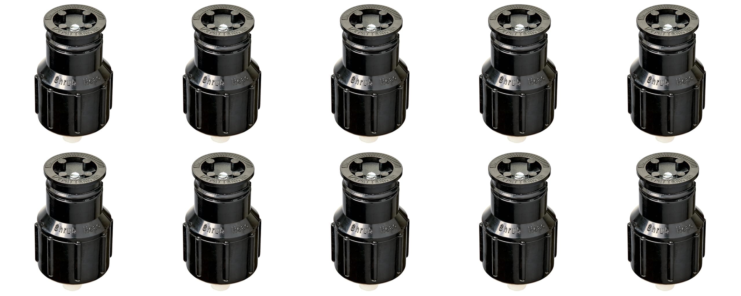 10-Pack - Orbit Shrub Sprinkler Head - 1/2 Pattern Spray