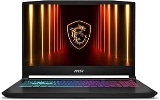 MSI Katana 15 HX 15.6-Inch 165 Hz QHD+ Gaming Laptop, Intel Core i9-14900HX, NVIDIA Geforce RTX 5070, 32GB DDR5, NVMe 1 TB SSD, RGB Keyboard, Win 11 Home, Black, B14WGK-016US