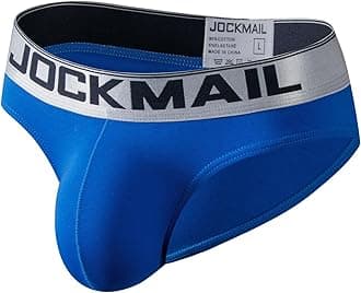 JOCKMAIL Mens Briefs Underwear Men's Cotton Brief Breathable Soft Briefs Sports Underwear for Men