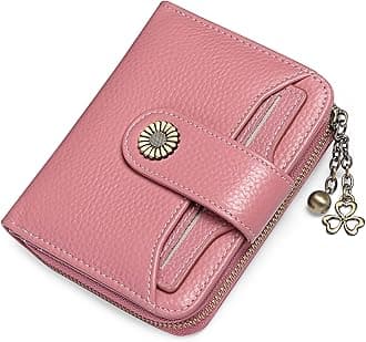 Purses for Women Genuine Leather Small Bifold Compact Womens Wallet with RFID Protection