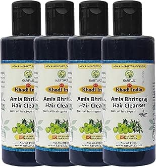Khadi Natural Herbal Amla & Bhringraj Shampoo 840 Ml