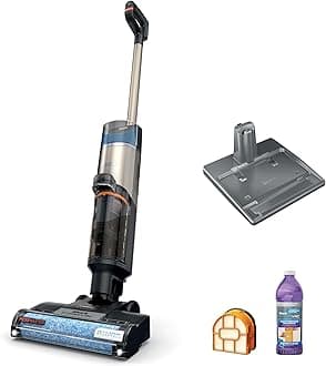 Shark HydroVac MessMaster Cordless 3-in-1 Vacuum, Mop and Self-Cleaning System, for Hard Floors & Area Rugs, WD261