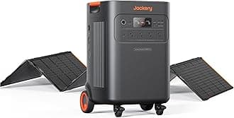 Jackery Solar Generator 5000 Plus with 500W(85Wx6) Solar Panels, 5040Wh LiFePO4 Battery Power Station, 120V/240V 7200W AC Output, Portable Generator for Home Battery Backup, Power Outages