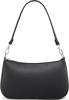 NIUEIMEE ZHOU Small Shoulder bag with 2 Removable Straps Cross Body Clutch Purse Handbag for Women