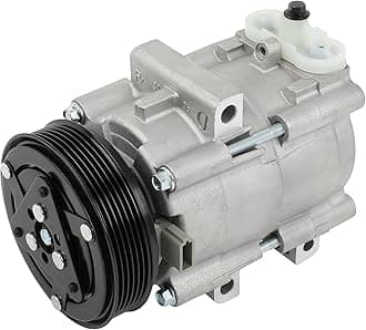 ECCPP A/C Compressor with Clutch 2003-2007 Fit for Ford Focus 2.0L 2.3L 2.5L AC Compressor