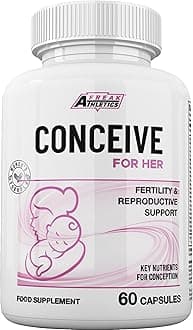 Conceive for Her 60 Capsules Women's Fertility Supplement - Vitamins & Minerals Plus Key nutrients