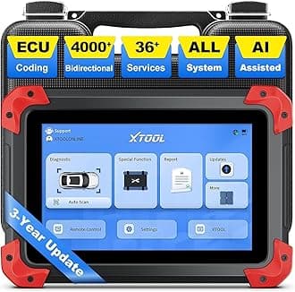 D7 Car Diagnostic Tool with Bidirectional Control, Online/ECU Coding, All System, 36+ Resets, AI Assisted Diagnostic OBD2 Scanner with 64GB Latest Ver., 8 Pids Live Data, 3-Year Free Updates
