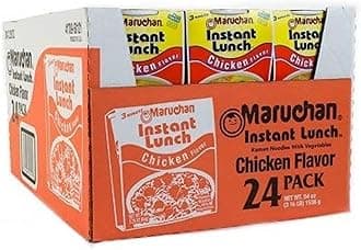 MaruchanInstant Lunch Chicken Flavored Cup Noodle, 24 Pack