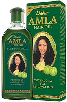 Dabur Amla Hair Oil - Indian Natural Hair Care for Beautiful, Healthy and Moisturized Hair and Scalp (200ml)
