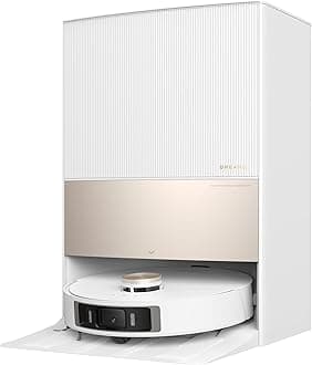 dreame L20 Ultra Complete Robot Vacuum with Mop, 7000Pa Robot Vacuums with MopExtend™ Technology，AI Obstacle Avoidance, Auto Mop Washing, Self-Hot Air Drying, Clean Genius for Hard Floor&Carpet