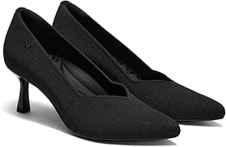 VIVAIA Anna Women's Pumps Mid Heels Pointed Toe Shoes for Women Comfortable Office Work Dress Shoes