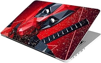 Laptop Skin Stickers HD Quality Sticker for Laptops Upto 15.6" (Dustproof|Waterproof|Scratchproof|Reusable) - Deadpool EDS