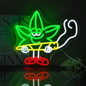 Leaf Neon Sign Led Neon Lights Neon Signs for Wall Decor Light Up Sign for Birthday Party Club Gift