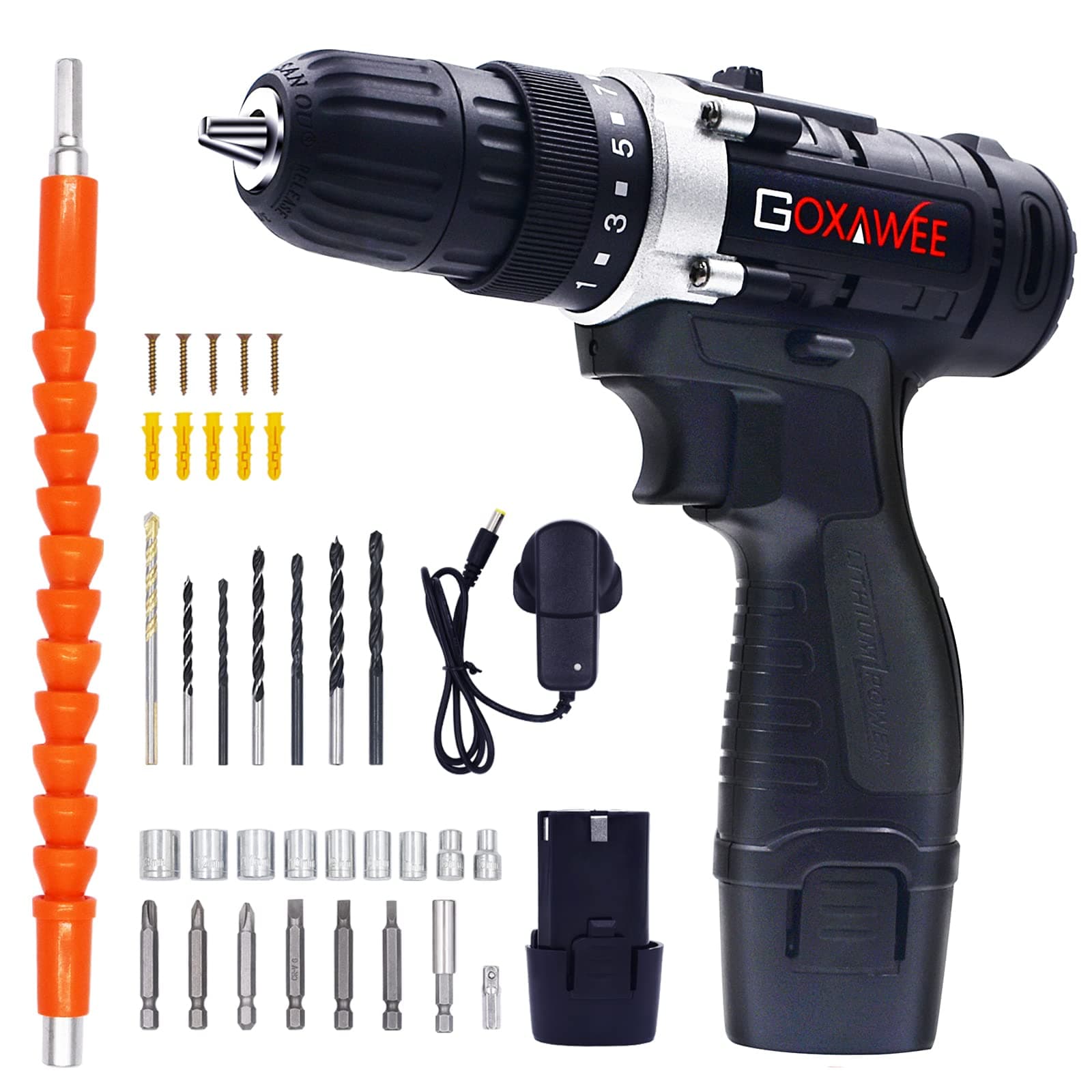 Most Versatile Drill with Tool Case