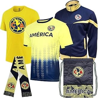 Icon Sports Pro League Ultimate Fan Pack – Officially Licensed 5-Piece Soccer Merch - Shirt, Jersey, Jacket, Scarf, Bag