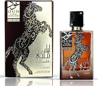 Lattafa Perfumes Oud Lail Maleki for Unisex Eau de Parfum Spray, 3.4 Ounce