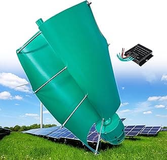 12000W Vertical Wind Power Turbine Generator Kit,12V/24V/48V Portable Maglev Wind Turbine Generator with Charge Controller for Boats Cabins Mobile Homes,A-12V