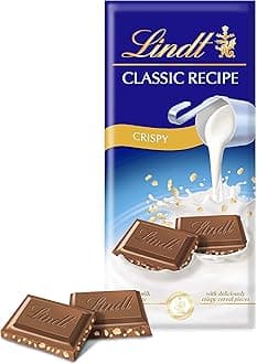Lindt CLASSIC RECIPE Milk Crispy, 125 g