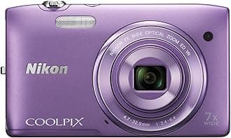 Nikon COOLPIX S3500 - digital cameras (Auto, Cloudy, Daylight, Flash, Fluorescent, Incandescent, Manual, Backlight, Beach, Close-up (macro), Cuisine, Dawn, Dusk, Fireworks, Museum, Night landscape, Night p, Battery, Compact camera, TTL, 1/2.3")