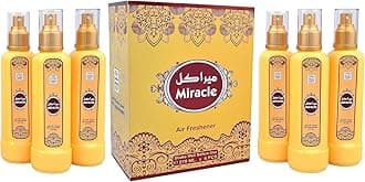 Naseem Miracle Air Freshener Spray 270ml (Pack of 6) - Long-Lasting Odor Eliminator for Home & Car, Refreshing Scent for Daily Use in Any Space