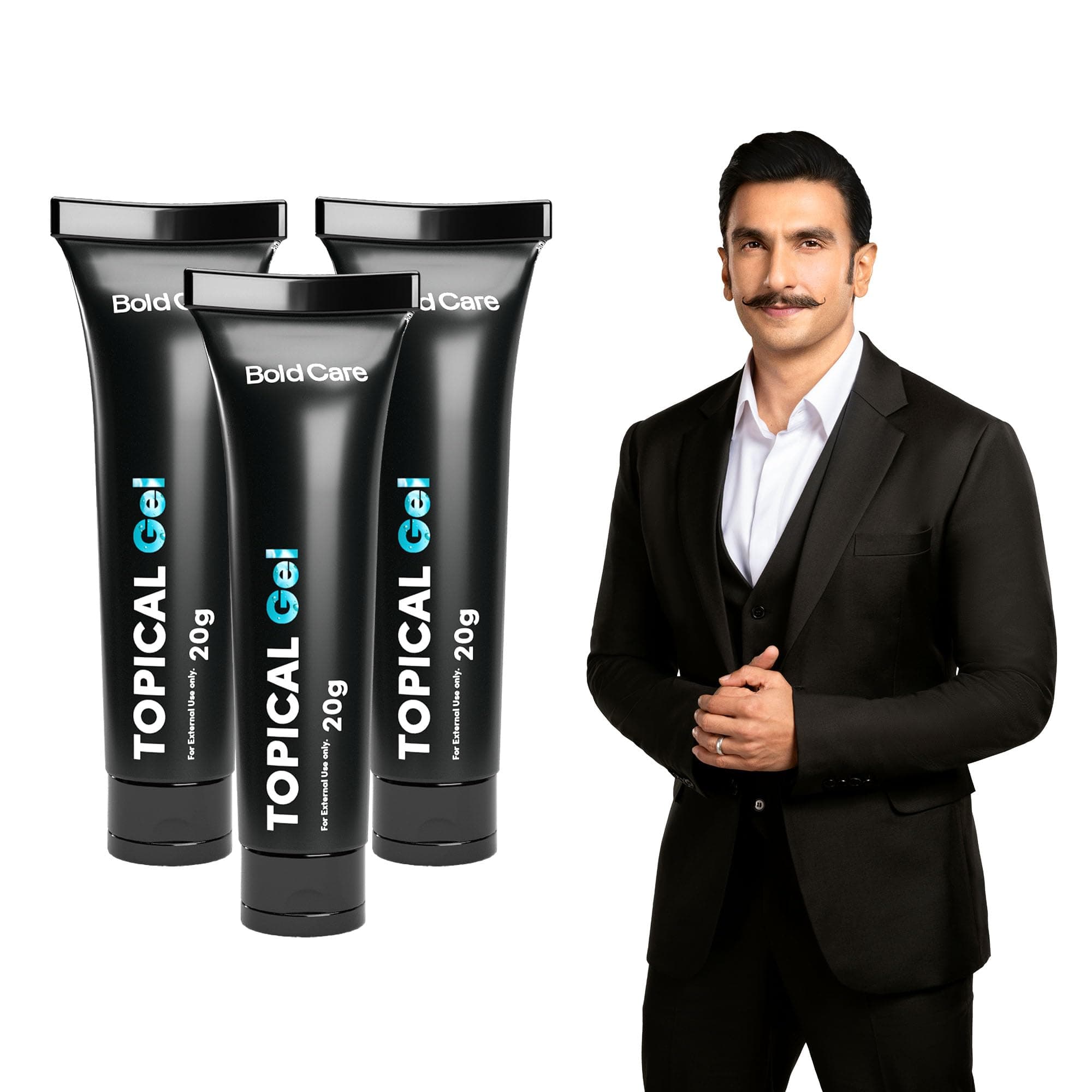 Non-Transferable EXTEND™ Gel - Quick, Easy and Targeted Application For Men - 20gm - Pack of 3